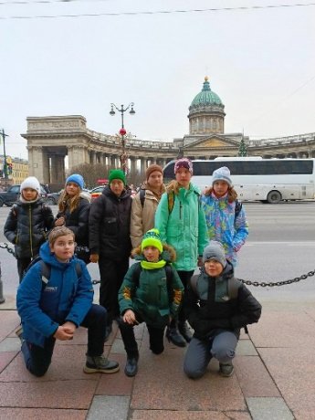 Наши снова в Петербурге на "Волшебной феерии"